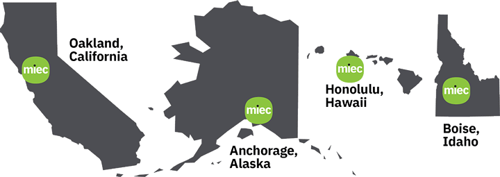 MIEC Office Locations Map